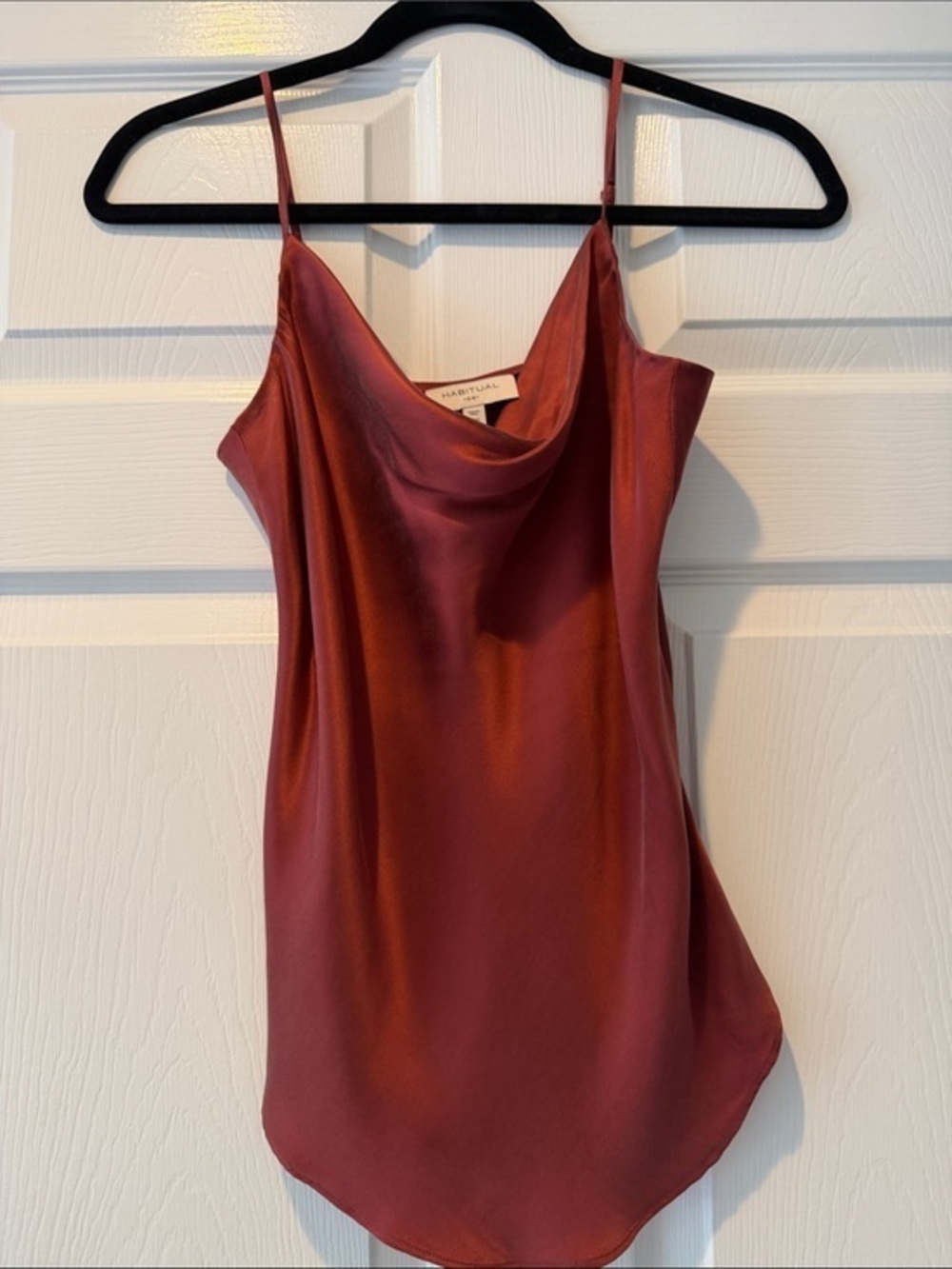 NWOT HABITUAL Silk Cowl Neck Camisole Size XS